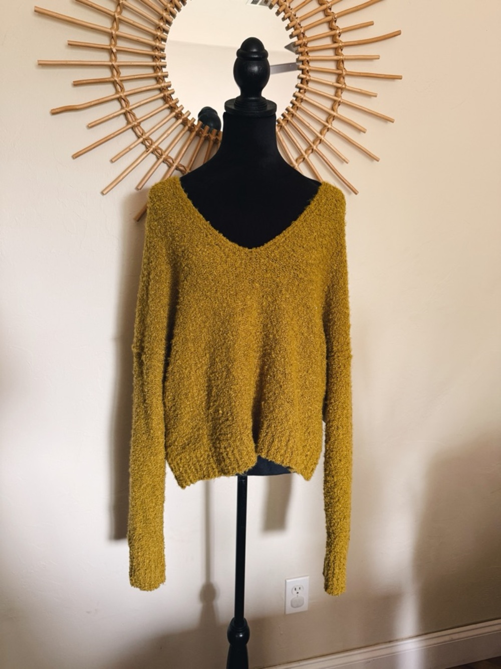 NWT Free People Finders Keepers V-Neck Sweater